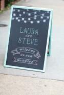 Laura & Steve's small brunch wedding with cupcakes and flair