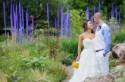 Stroll through a garden of Chihuly glass reeds at this Denver wedding