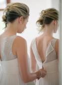 Get the Look: Illusion Neckline Bridesmaid Dresses 