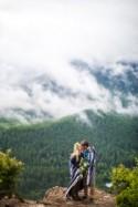 Outdoorsy and Adventurous Engagement Shoot in the Pacific Northwest