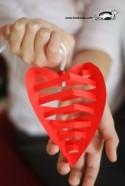 How to Make Heart Shaped Ornaments - DIY & Crafts - Handimania