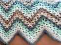 How to Make V-stitch Ripple Afghan - Crochet - Handimania