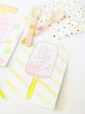 Watercolor Popsicle Birthday Party Invitations