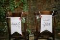 Bride and Groom Chair Signs for Every Couple's Style