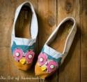 How to Make Owl Shoes - DIY & Crafts - Handimania