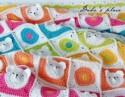 How to Make Teddy Bear Granny Square Blanket - Crochet - Handimania