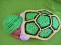 How to Make Turtle Crochet Mini Blanket - Crochet - Handimania