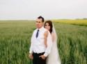 A Purple And White Country Wedding In Manitoba