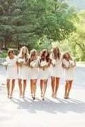 The Hottest 2015 Wedding Trend: 32 White Bridesmaids' Dresses 