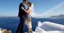 Colourful Santorini Wedding with Epic Views 