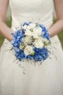 Neue blaue Brautsträuße 