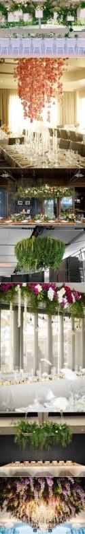 Suspended Floral Installation Ideas - Polka Dot Bride