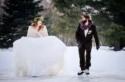 A Woodsy Winter Wedding Shoot