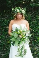 Modern Greenery Wedding Inspiration - Polka Dot Bride