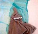 How to Make Shark Hoodie Towel - Sew - Handimania