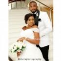 Kike And Tosin Lock Their Love In A Beautiful White Wedding Ceremony