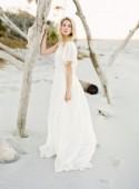 Oceanside Bridal Session Inspiration - Wedding Sparrow 