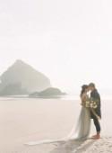 Best at Dusk - Organic Coastal Wedding Ideas - Wedding Sparrow 