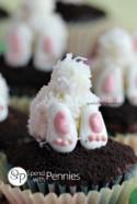 How to Make Bunny Butt Easter Cupcakes - Cooking - Handimania