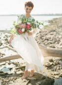 Ethereal Bridal Inspiration by the Sea - Wedding Sparrow 