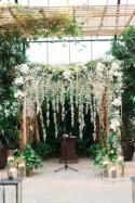 Botanical Garden Wedding with Glass Ceilings 