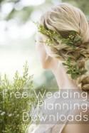 Free Downloads // Wedding Planning Tools - Whimsical Wonderland...