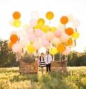 Vintage Hot Air Balloon Wedding Inspiration