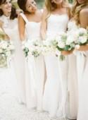 8 White Bridesmaid Dresses 