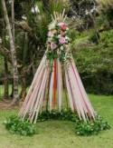 Colorful New Zealand Camp Wedding: Amber-Rose + Shane