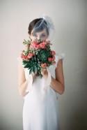 Modern Minimalist Geometric Origami & Succulents Wedding Editorial...