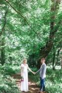 Romantic Humanist Forest Cornwall Pub Wedding - Whimsical...