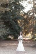 Woodland Bridal Session Ideas - Wedding Sparrow 