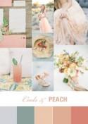 Cools and Peach Wedding Colour Inspiration 
