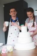 Practice DIY Wedding Cake Baking Engagement - Whimsical Wonderland...
