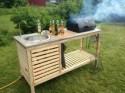 How to Make Outdoor Portable Kitchen - DIY & Crafts - Handimania