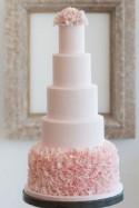 35 Trendy And Fancy Textured Wedding Cakes 