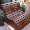 How to Make Slatted Garden Bench - DIY & Crafts - Handimania