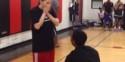 Basketball Pro's One-On-One Game Ends With Adorable, Romantic Twist