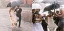 These Newlyweds Refused To Let Bad Weather Rain On Their Parade