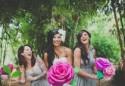 DIY : une fleur XXL en guise de bouquet de mariée - Mariage.com