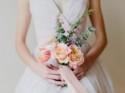 Lovely DIY Bridesmaid Posies With Roses And Peonies 