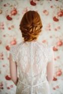Sophisticated DIY Low Twisted Bridal Hair Updo 