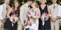 4-Year-Old Flower Girl Steals The Spotlight In Mom's Wedding Photo