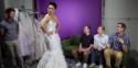 This Is What Happens When Dudes Try On Wedding Dresses