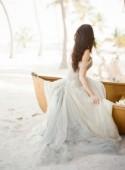 25 BEST COLORED WEDDING DRESSES FOR THE FINE ART BRIDE - Wedding Sparrow 