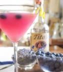 Fresh Blueberry and Lavender Cocktail Recipe 