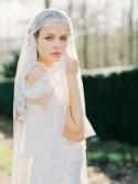 Boho Bridal Session in a Two Piece Gown - Wedding Sparrow 