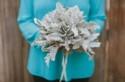 Simple And Original DIY Dusty Miller Wedding Bouquet 