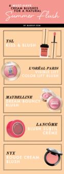 5 Must-Have Cream Blushes for a Natural Summer Flush