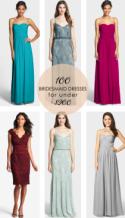 100 Bridesmaid Dresses for Under $200